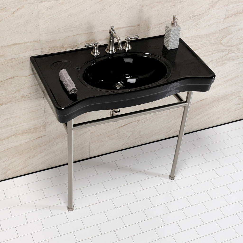 Kingston Brass Bristol lavabo consola — vista
