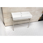 Kingston Brass New Haven lavabo consola — vista