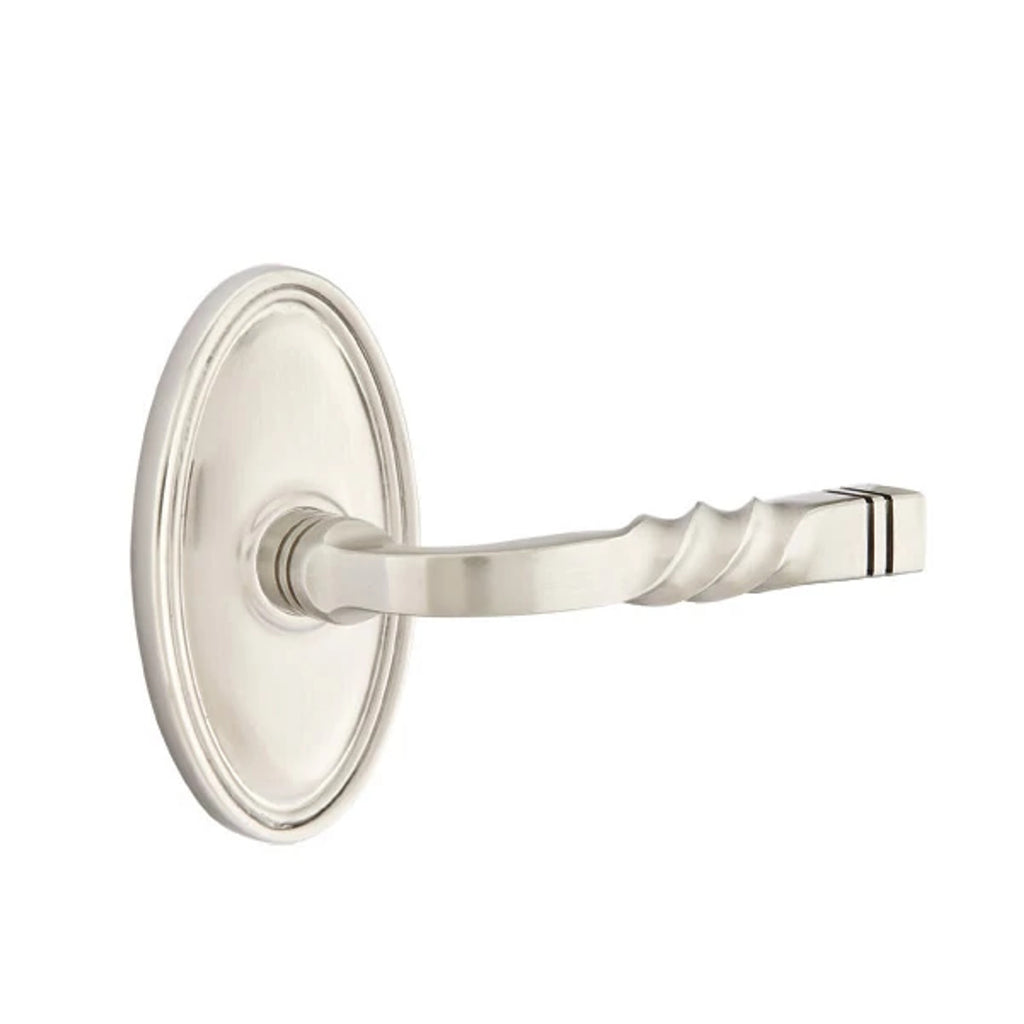 Níquel Satinado · Oval Rosette