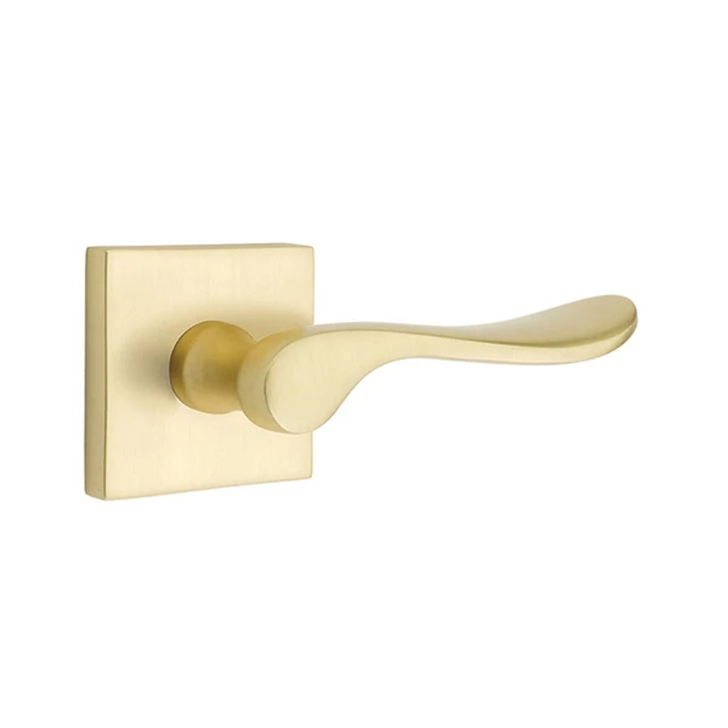 Latón Satinado · Square Rosette