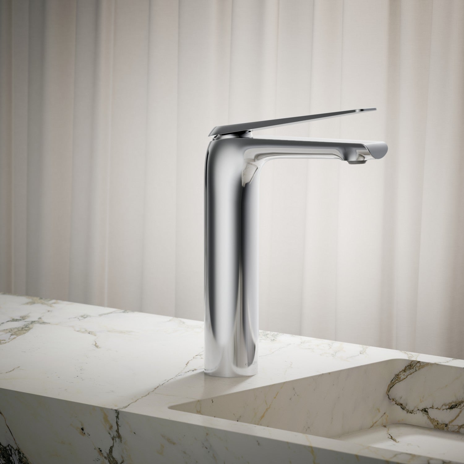 Kohler Avid — Llave de Lavabo Monomando Alta — Ambientación 1