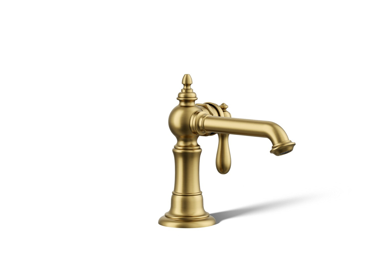 Kohler Artifacts — Llave de Lavabo Monomando con Manija de Palanca — Latón Moderno Cepillado Vibrant