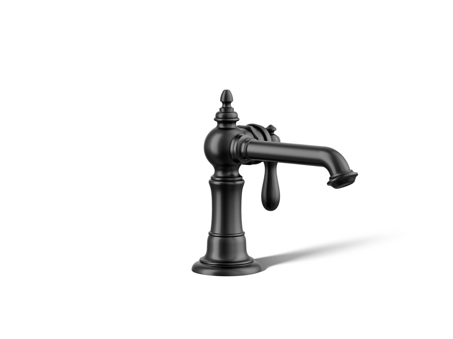 Kohler Artifacts — Llave de Lavabo Monomando con Manija de Palanca — Negro Mate