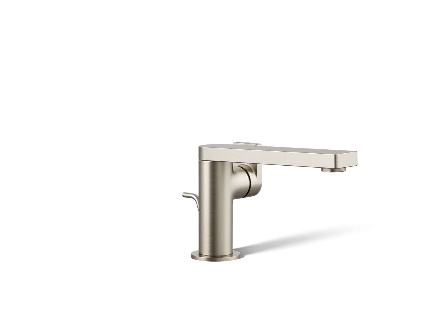 Kohler Composed — Llave de Lavabo Monomando con Manija de Palanca — Níquel Cepillado Vibrant