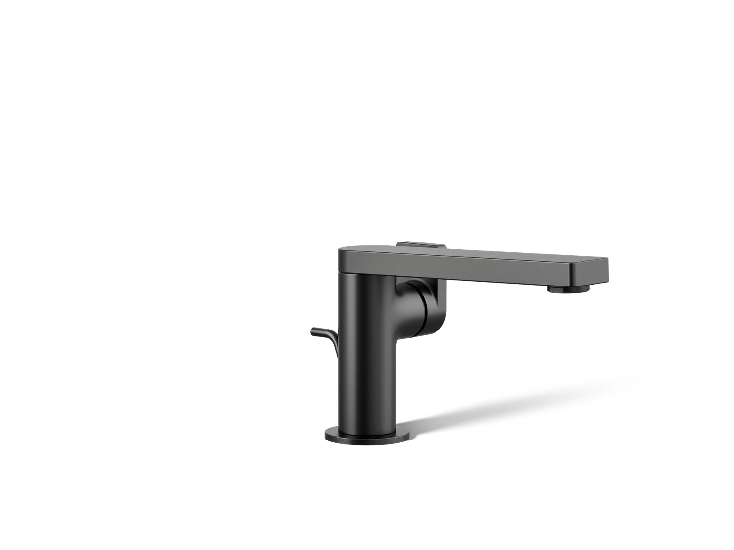 Kohler Composed — Llave de Lavabo Monomando con Manija de Palanca — Negro Mate
