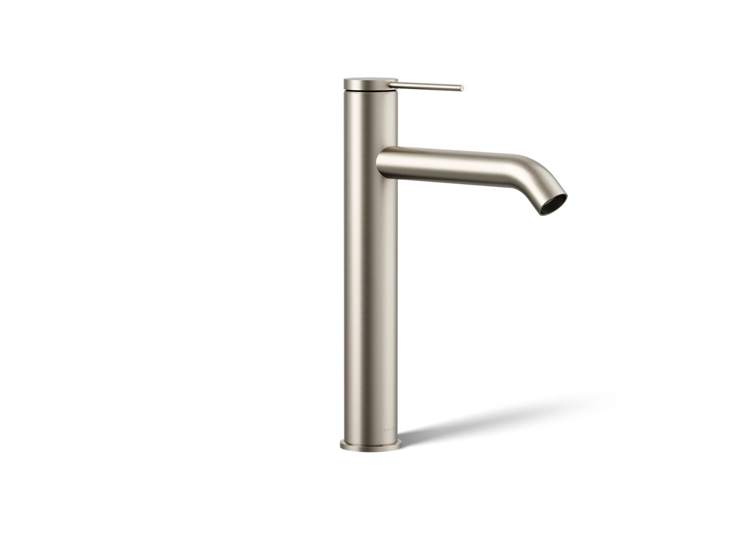 Kohler Components — Llave de Lavabo Monomando Alta con Manija tipo Pin — Níquel Cepillado Vibrant