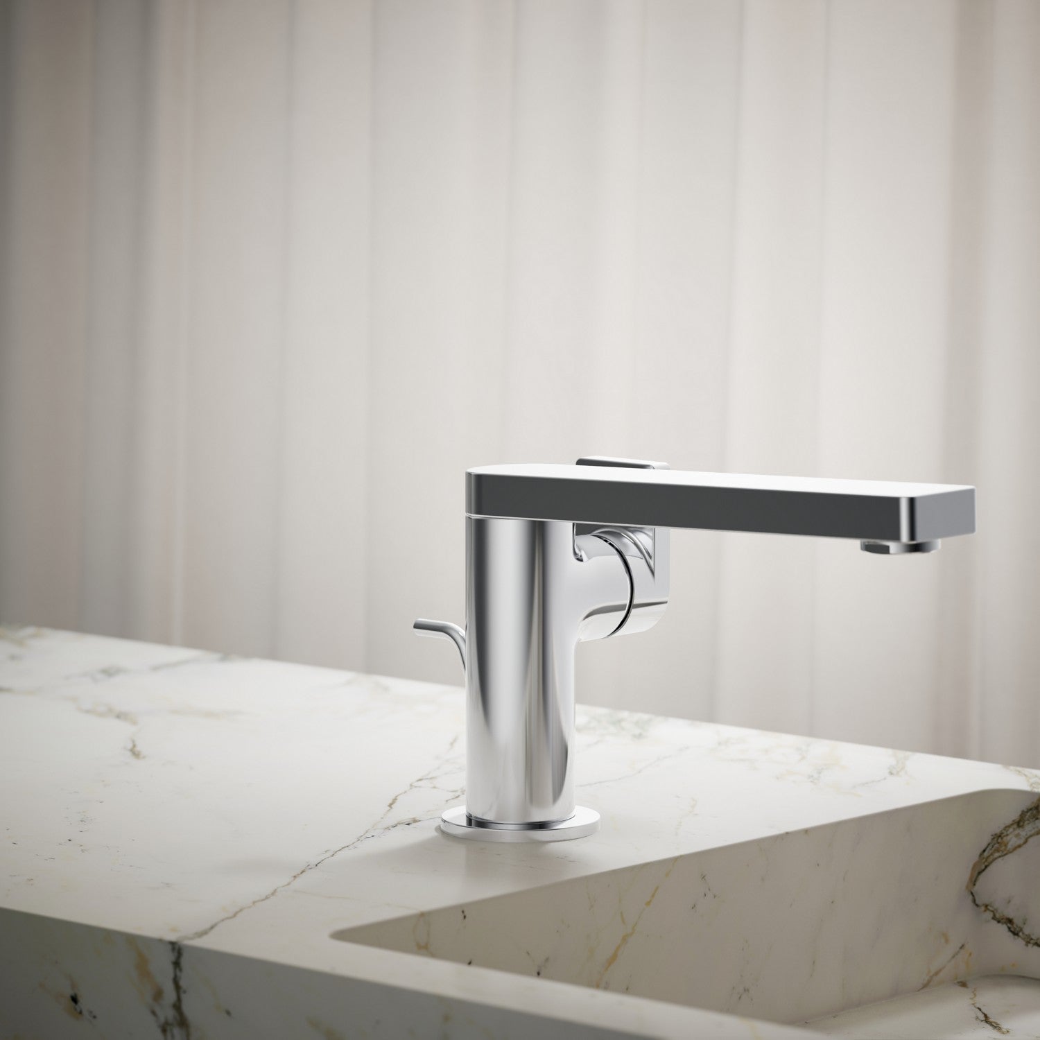 Kohler Composed — Llave de Lavabo Monomando con Manija de Palanca — Ambientación 1