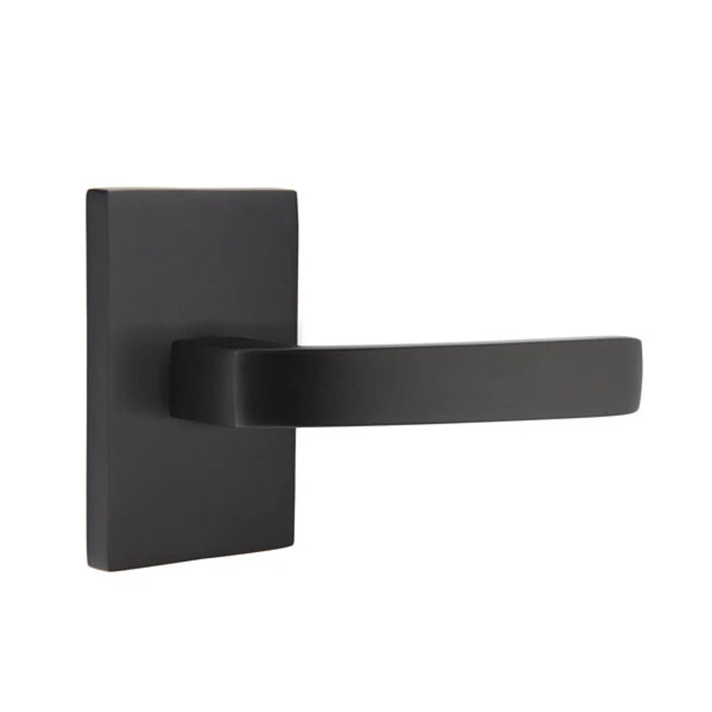 Negro Mate · Modern Rectangular Rosette