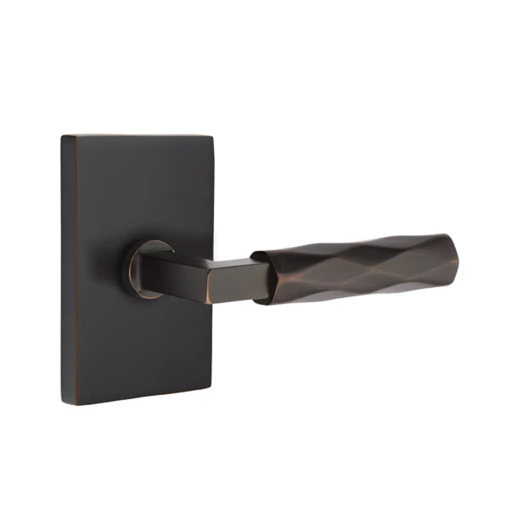Bronce Aceitado · Modern Rectangular Rosette