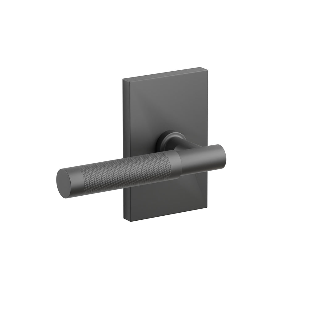 Negro Mate · Modern Rectangular Rosette