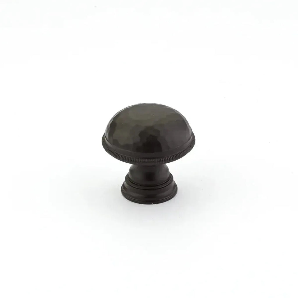 Schaub Perilla Atherton Edges Martillada Moleteada, 1-1/4" — Bronce Aceitado