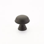 Schaub Perilla Atherton Plain Edges Moleteada, 1-1/4" — Bronce Aceitado
