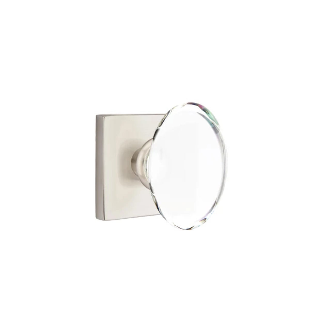 Níquel Satinado · Square Rosette