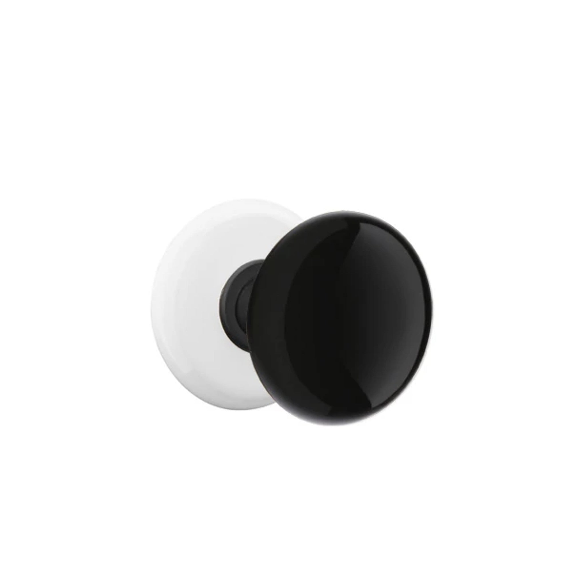 Negro Mate · Porcelain Rosette