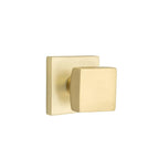 Latón Satinado · Square Rosette