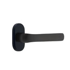 Negro Mate · 1-1/2" x3" Oval Rosette