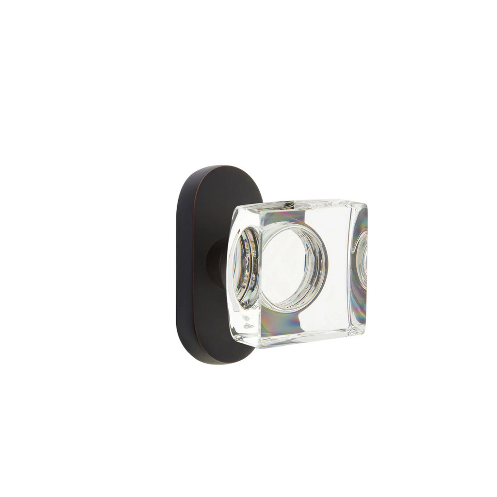 Bronce Aceitado · 1-1/2" x3" Oval Rosette