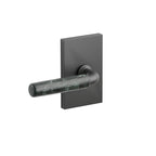Negro Mate · Modern Rectangular Rosette