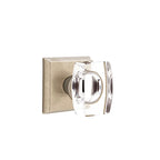 Bronce Blanco Envejecido · 1-1/2" x3" Oval Rosette