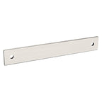Baldwin Hardware CONT. Back Plate 6" 4927 — Níquel satinado