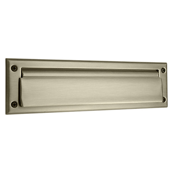 Baldwin Hardware Placa de Buzón 0012 — Acabado 050