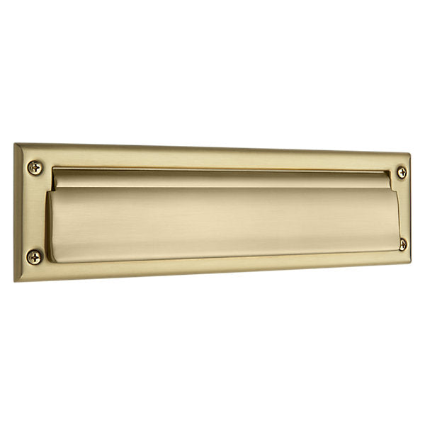 Baldwin Hardware Placa de Buzón 0014 — Latón vintage