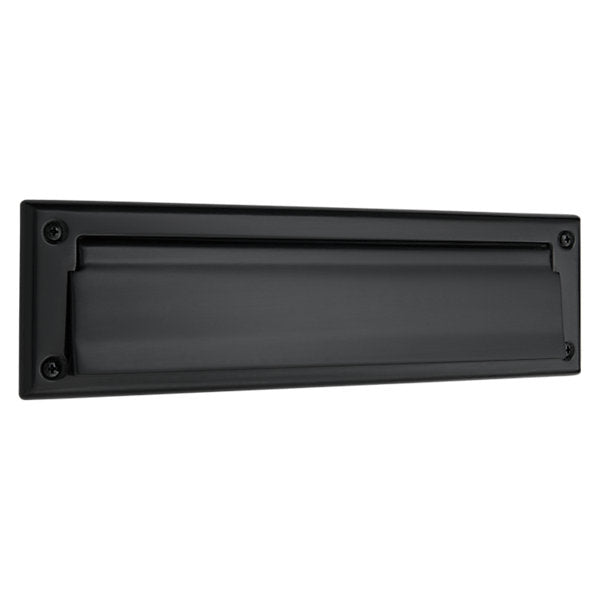 Baldwin Hardware Placa de Buzón 0014 — Bronce aceitado