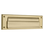 Baldwin Hardware Placa de Buzón 0015 — Latón vintage