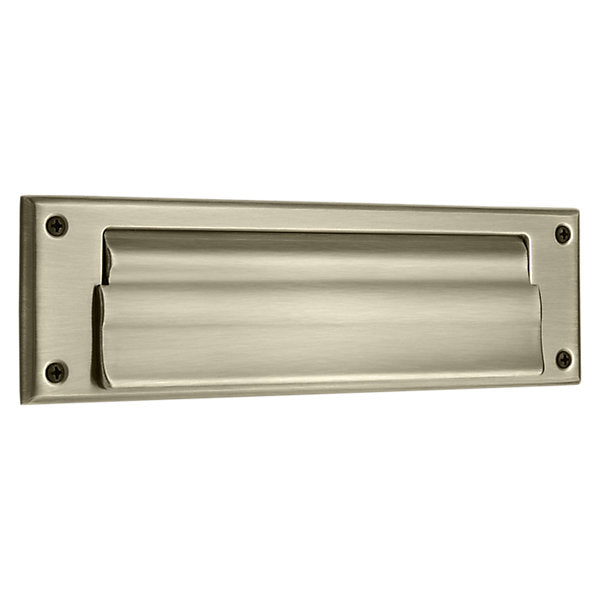 Baldwin Hardware Placa de Buzón 0015 — Acabado 050