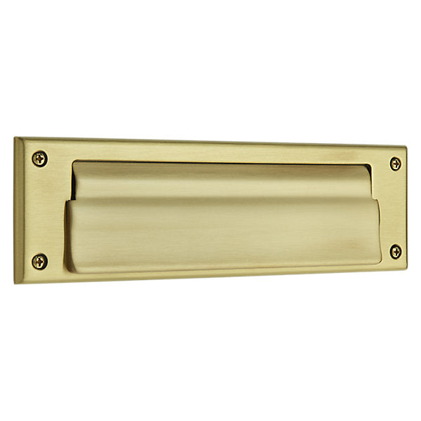 Baldwin Hardware Placa de Buzón 0015 — Acabado 060
