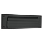 Baldwin Hardware Placa de Buzón 0015 — Negro satinado