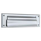 Baldwin Hardware Placa de Buzón 0015 — Cromo pulido