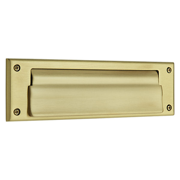 Baldwin Hardware Placa de Buzón 0017 — Acabado 060