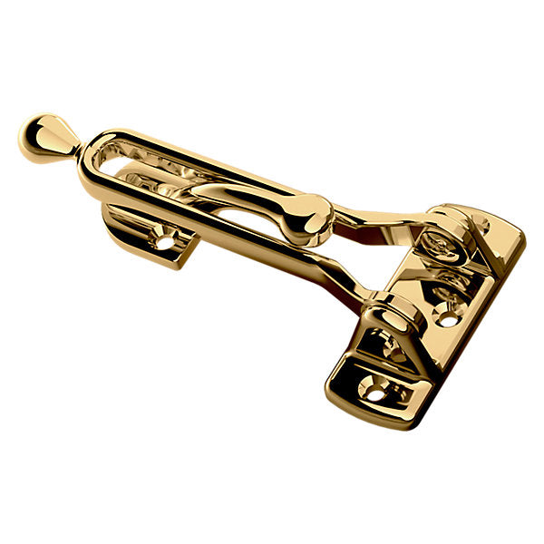 Baldwin Hardware Cadena de Seguridad 0250 — Latón sin laca