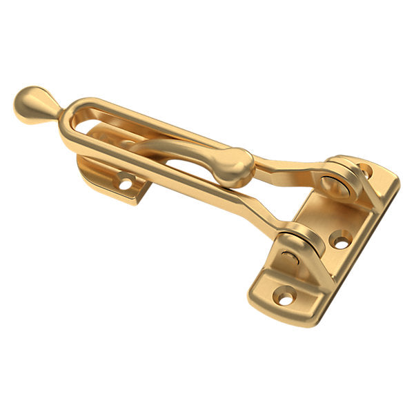 Baldwin Hardware Cadena de Seguridad 0250 — Latón satinado Lifetime