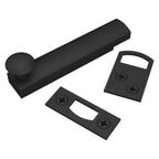 Baldwin Hardware Pasador de Superficie 3 0321 — Negro satinado