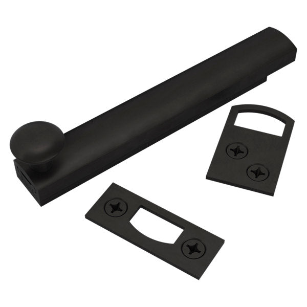 Baldwin Hardware Pasador de Superficie 4 0322 — Bronce aceitado