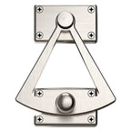 Baldwin Hardware Cuadrante Media Puerta 0340 — Níquel satinado Lifetime