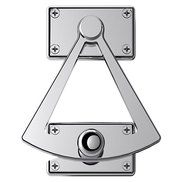 Baldwin Hardware Cuadrante Media Puerta 0340 — Cromo pulido