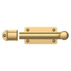 Baldwin Hardware Pasador Media Puerta 0345 — Latón satinado Lifetime