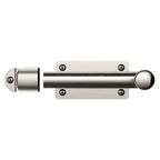 Baldwin Hardware Pasador Media Puerta 0345 — Níquel satinado Lifetime