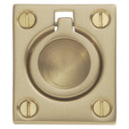 Baldwin Hardware Jaladera de Anillo Empotrada 0392 — Latón vintage