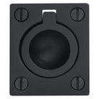 Baldwin Hardware Jaladera de Anillo Empotrada 0392 — Bronce aceitado