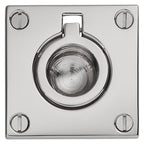 Baldwin Hardware Jaladera de Anillo Empotrada 0393 — Acabado 140