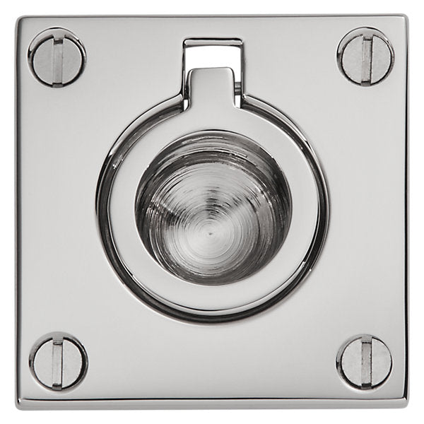 Baldwin Hardware Jaladera de Anillo Empotrada 0393 — Acabado 140