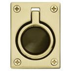 Baldwin Hardware Jaladera de Anillo Empotrada 0394 — Acabado 060