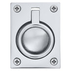 Baldwin Hardware Jaladera de Anillo Empotrada 0394 — Cromo pulido