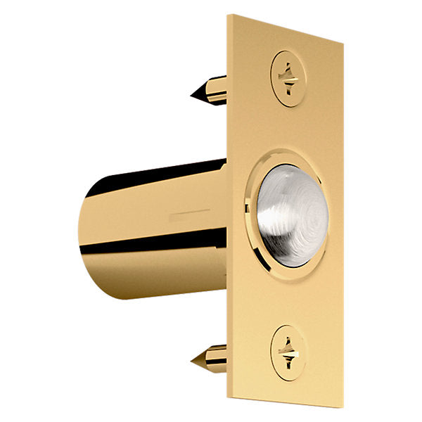Baldwin Hardware Retén de Bola Ajustable 0426 — Latón sin laca