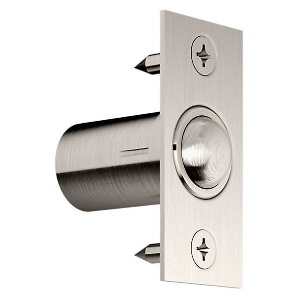 Baldwin Hardware Retén de Bola Ajustable 0426 — Níquel satinado Lifetime