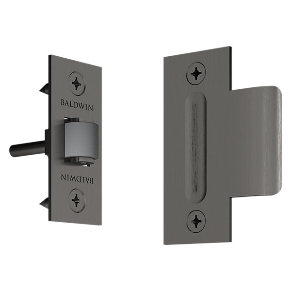 Baldwin Hardware Retén de Rodillo Ajustable 0440 — Níquel grafito Lifetime